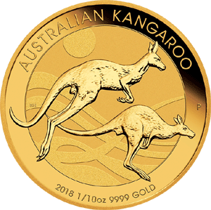 Känguru 1/10 Unze 2018