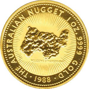 Känguru 1 Unze 1988 Proof