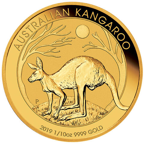 Känguru 1/10 Unze 2019