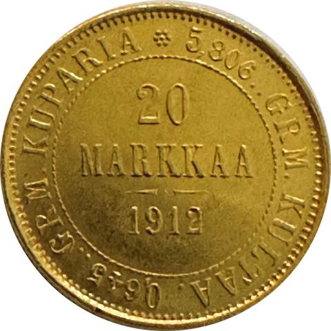 20 Markaa Finnland 1912 Nicolaus