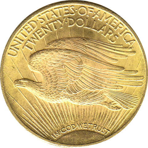 American Double Eagle Saint Gaudens 1908
