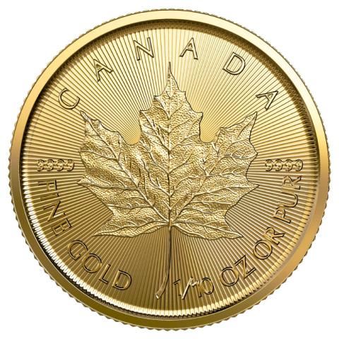 Maple Leaf Gold 1/10 Unze