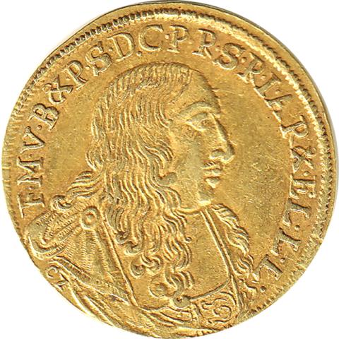 Bayern Gold Gulden 1674 Ferdinand Maria