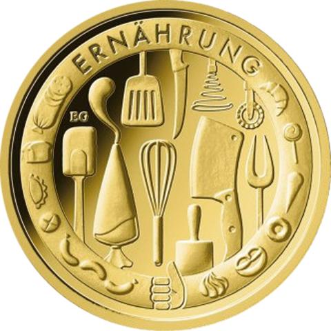 50 Euro Gold Handwerk 2023 Ernährung