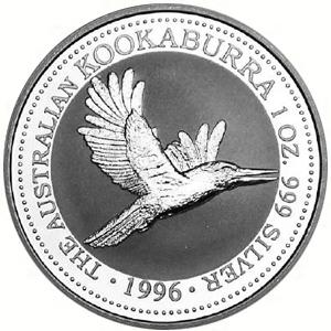 Kookaburra 1 Unze 1996