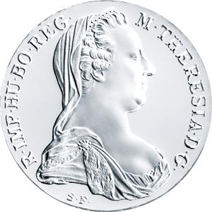 Maria Theresien Silber Taler historische Silbermünze Österreich