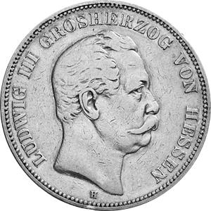 Jaeger 67 Hessen 5 Mark Ludwig 1875-1876