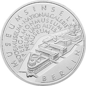 10 Euro Silber Gedenkmünze PP 2002 Museumsinsel Berlin