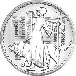 Britannia 1 Unze 2001