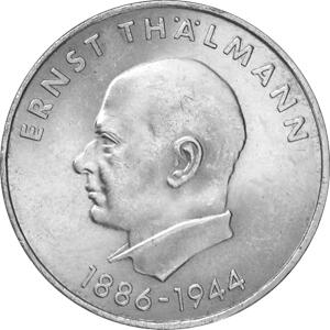 DDR 1971 20 Mark Gedenkmünze Ernst Thälmann