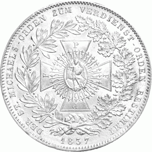 Altdeutschland Bayern Ludwig Geschichtstaler 1836