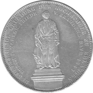 Altdeutschland Bayern Ludwig Geschichtsdoppeltaler 1843