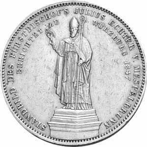 Altdeutschland Bayern Ludwig Geschichtsdoppeltaler 1847