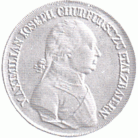 Altdeutschland Bayern Maximilian Ioseph Konventionstaler 1803