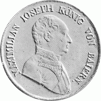 Altdeutschland Bayern Maximilian Ioseph Konventionstaler 1807-1822