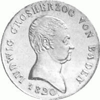 Altdeutschland Baden Kronentaler 1819-1821