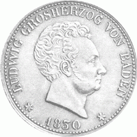 Altdeutschland Baden Ludwig Taler 1829-1830