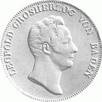 Altdeutschland Baden Leopold Kronentaler 1832