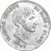 Altdeutschland Herzogtum Berg Reichstaler Ioachim 1806