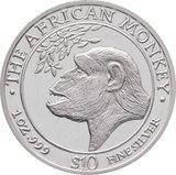Somalia Affe 1 Unze 1998