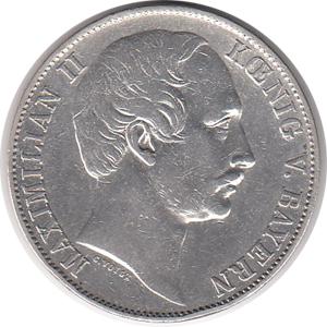 Bayern Ludwig I Zwei Gulden 1858
