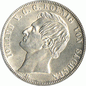 Altdeutschland Sachsen Siegestaler 1871
