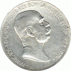 Österreich Franz Joseph 5 Kronen Regierungsjubiläum