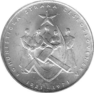 50 Korun, Tschechoslowakei, 1971