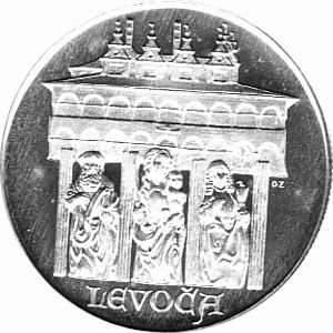50 Korun, Tschechoslowakei, 1986,  Levoca