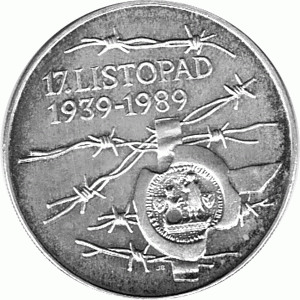 100 Korun, Tschechoslowakei, 1989