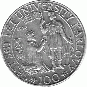 100 Korun, Tschechoslowakei, 1984