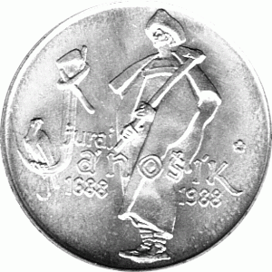 50 Korun, Tschechoslowakei,1988, Janosik
