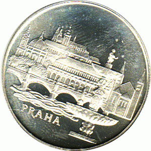 50 Korun, Tschechoslowakei, 1986, Praha