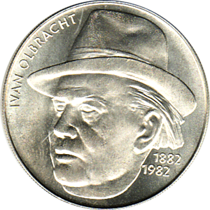100 Korun, Tschechoslowakei, 1982, Ivan Olbracht