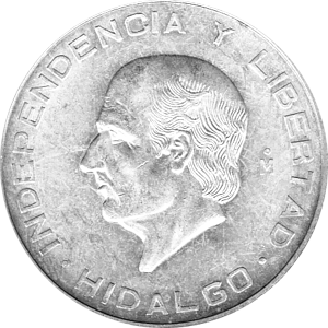 10 Pesos 1955 Mexico,