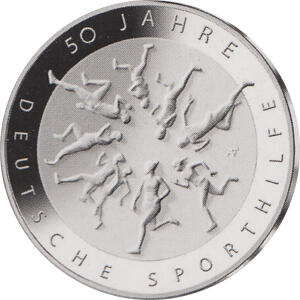 20 Euro Silber Gedenkmünze PP 2017 Sporthilfe