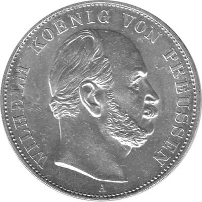 Altdeutschland Preussen Brandenburg Taler 1871