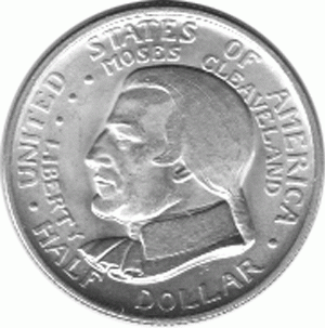 Halve Dollar 1936 Cleveland 1/2 Silber Dollar