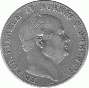 Preussen Brandenburg Friedrich Wilhelm IV 1860