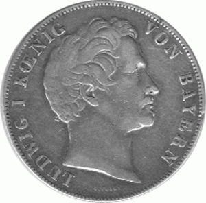 Bayern Ludwig I Zwei Gulden 1846