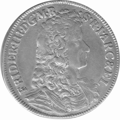Brandenburg Preußen 2/3 Taler 1692 Friedrich III
