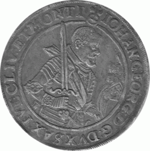 Sachsen Albertinische Linie Johann Georg Dresden 1624