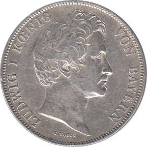 Bayern König Ludwig I 1 Gulden 1842
