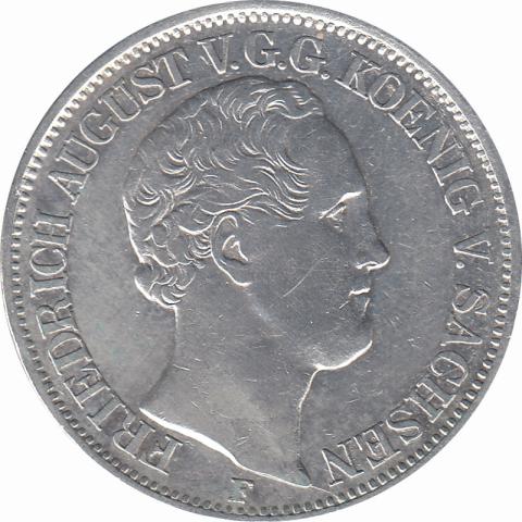 Sachsen 1848 Albertinische Linie Friedrich August II