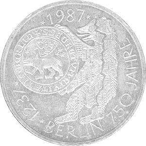 10 DM Silber Gedenkmünzen 1987-1997 MIX