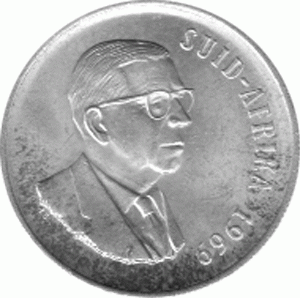 Südafrika 1 Rand President Dönges