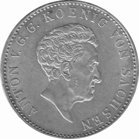 Sachsen Albertinische Linie Anton Taler 1835