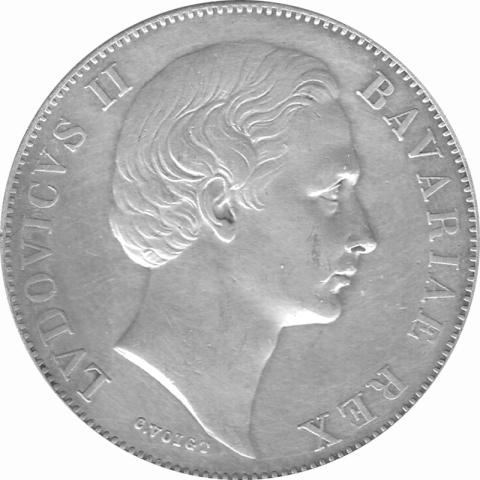 Bayern Ludwig II Patrona Bavariae 1870