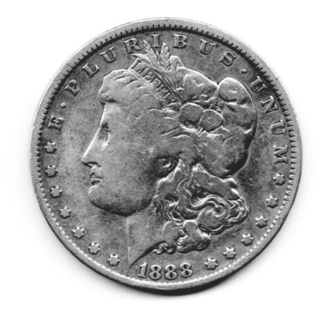 American Silber Morgan Dollar USA historische Silbermünze