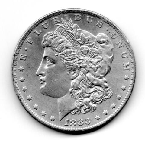 American Silber Morgan Dollar USA historische Silbermünze